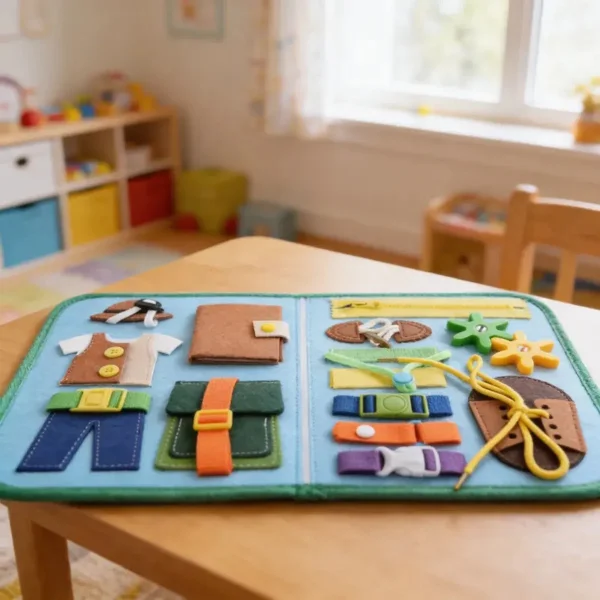 Valija Sensorial Actividades Montessori Dinosaurios Niños Multicolor
