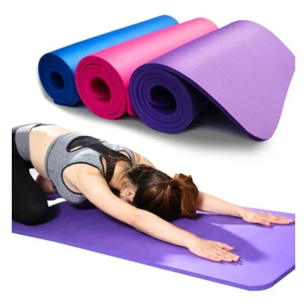 Yoga Mat 8 Mm Colchoneta Pilates Fitness Gimnasia