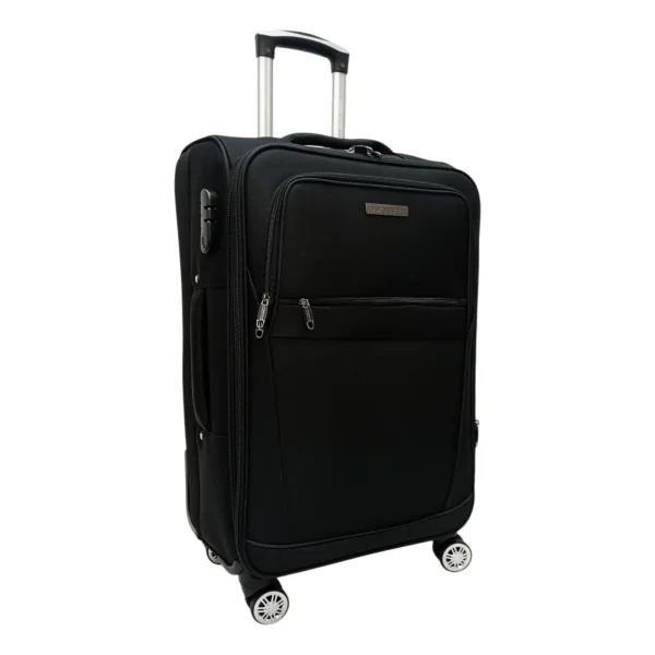 Valija Semi Rigida 24 Pulgadas Expandible Mediana Tela Viaje