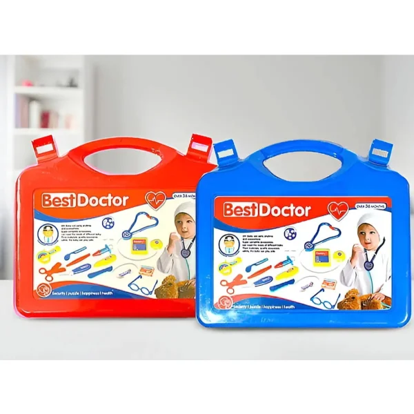 Valija Doctor Juguete Set Doctor Con 14 Accesorios
