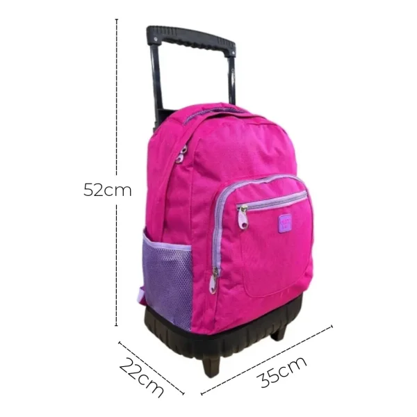 Mochila Carrito Carro Escolar Reforzada Telescopica