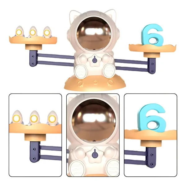Juguete Educativo Juego De Matematica Equilibrio Balanza