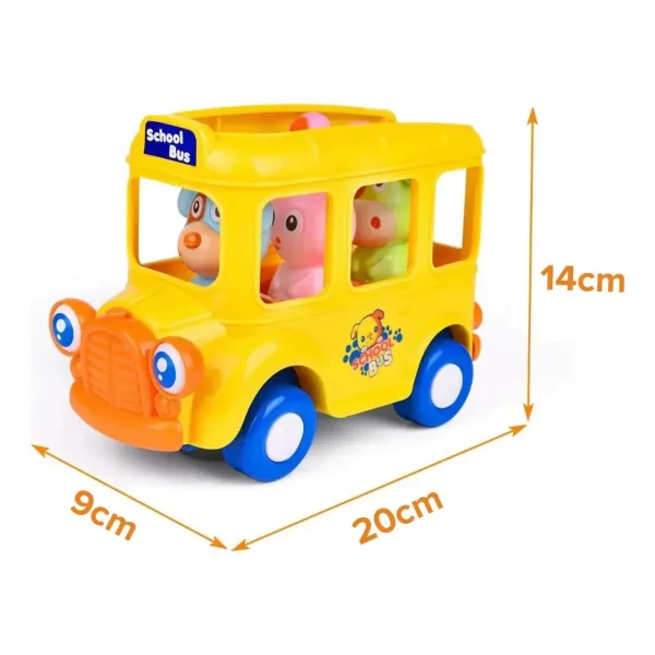 Auto Camion Bus Musical Luz Movimiento Didactico