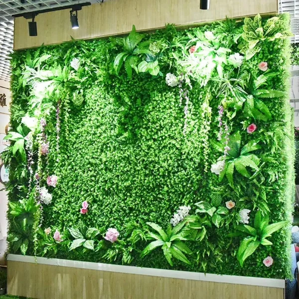 Jardin Vertical Artificial 40x60 Cm Panel Muro Verde