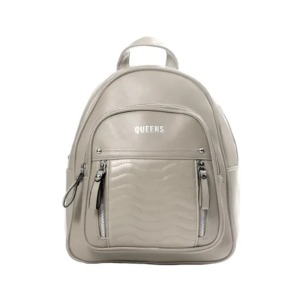 Mochila Cartera Mujer Impermeable Urbana Eco Cuero 100% Pu
