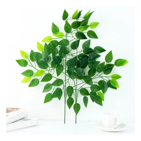 Ramo Artificial Planta Decorativa Pack X12u