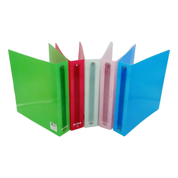 Carpeta Escolar Numero 3 Transparente X10 Unidades Color N3