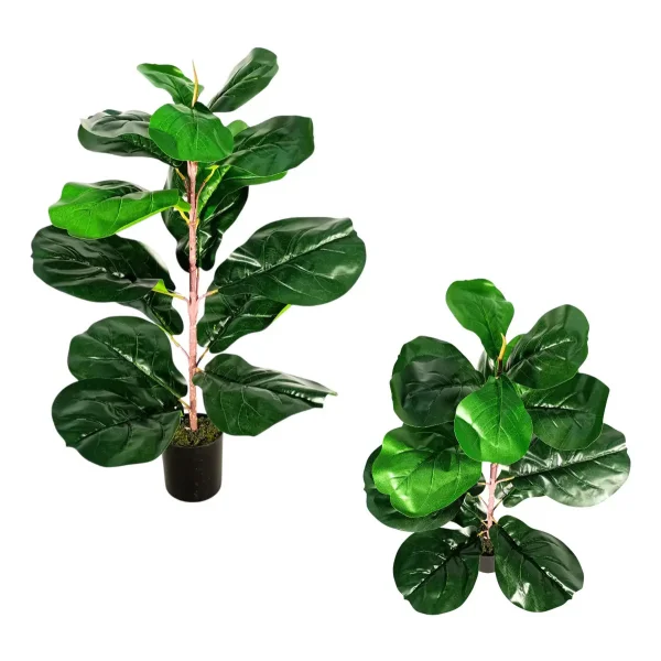 Planta Artificial Ficus 60cm Verde Oscuro