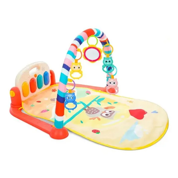 Gimnasio Piano Musical Bebe 0-1 Años Luces Sonidos Sonajeros
