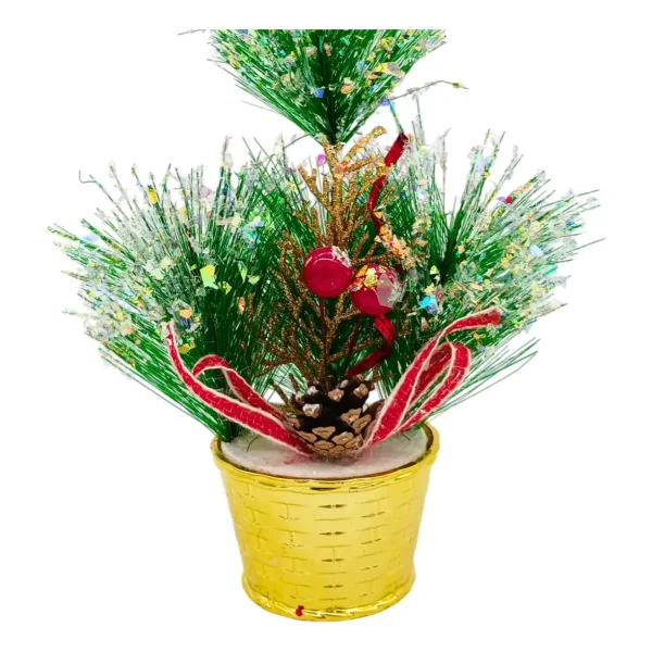 Arbolito De Navidad Decoracion Navideña Pino 20cm Adornos Verde