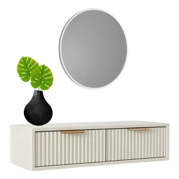 Planta Artificial Costilla De Adán Expreso Polar Verde 70cm