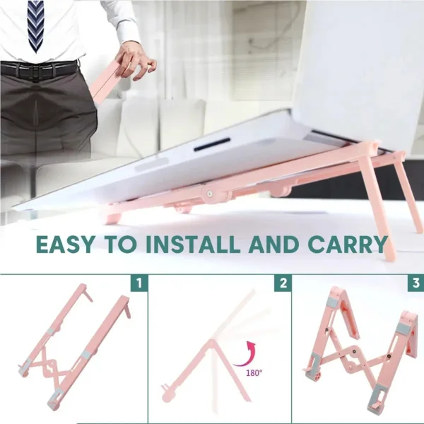 Soporte Mini Holder Plegable Laptop Celular Tablet Portatil