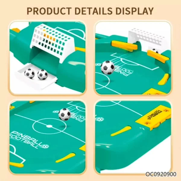 Juego De Mesa Flipper Gol Juguete Tablero Pinball Football