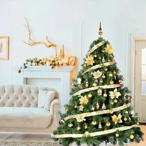 Arbol de Navidad Extra Lujo Patagonia 1.80mts Con Adornos X72