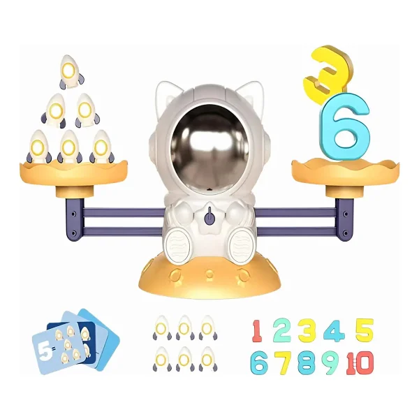 Juguete Educativo Juego De Matematica Equilibrio Balanza