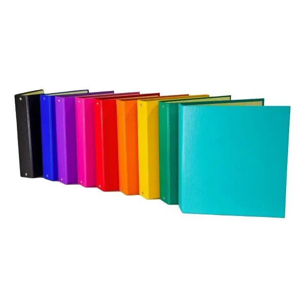 Carpeta Escolar Pvc Numero 3 Avios Color N3 Ganchos Pack X3