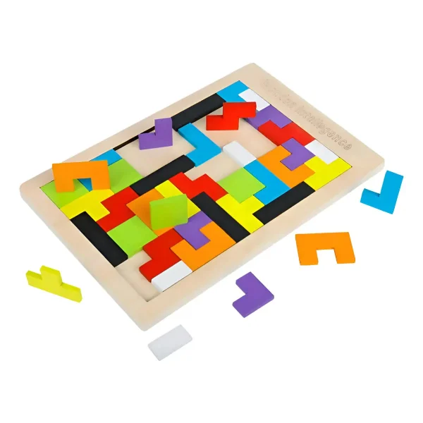 Rompecabezas Tetris Madera Infantil