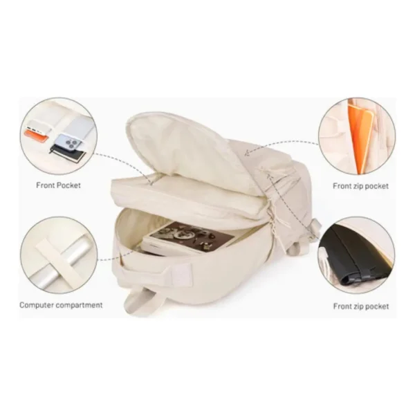 Mochila Porta Notebook Para Viaje Cabina Urbana Impermeable