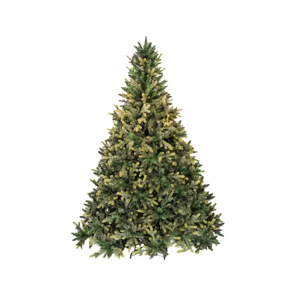 Arbol De Navidad Pino Natural Amber 2.10mts Base Metal Amber