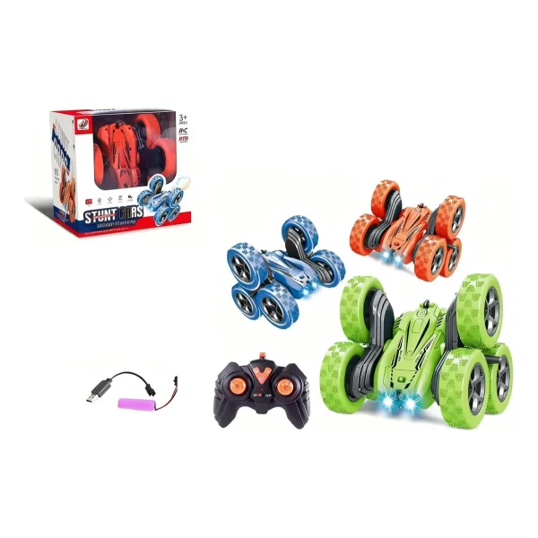 Auto A Radio Control Remoto 4x4 Todo Terreno Acrobatico Luz