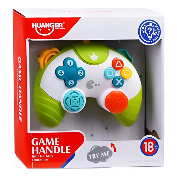 Joystick Luces Sonidos Juego Didactico Musical Juguete Bebe Pacman