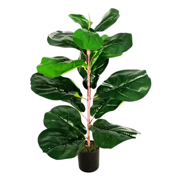 Planta Artificial Ficus 60cm Verde Oscuro