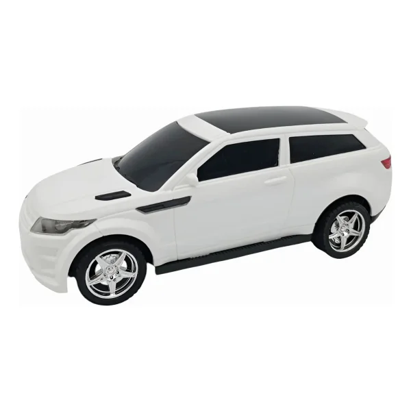 Auto Sport A Radio Control Remoto Land Rover Escala 1:18 Blanco Deportivo De Carrera