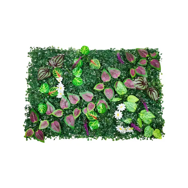 Jardín Vertical Artificial Flores Interior Exterior 40x60cm