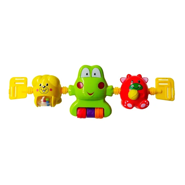 Cunero Musical Cochecito Con Luz Y Sonido Bebe Verde