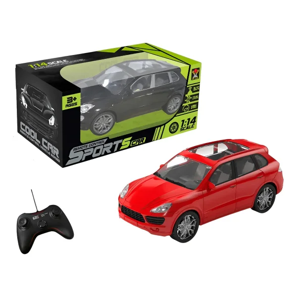 Auto A Radio Control Remoto Deportivo Escala 1:14 Rojo Porsche
