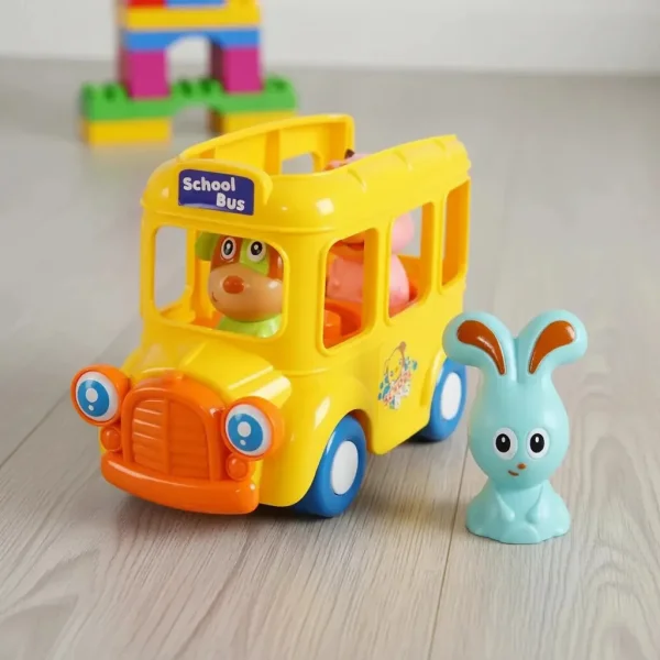 Auto Camion Bus Musical Luz Movimiento Didactico