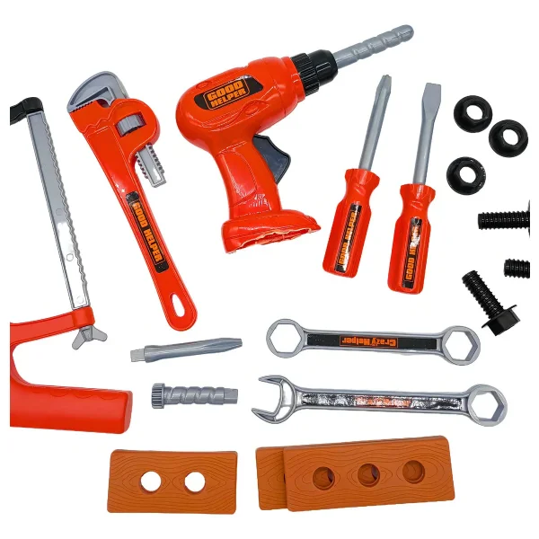 Set De Herramientas Juguete Expreso Polar 18 Piezas Niños 2 Años