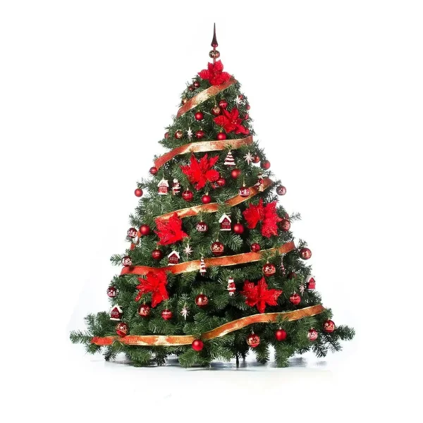 Arbol de Navidad Extra Lujo Patagonia 1.80mts Con Adornos X72