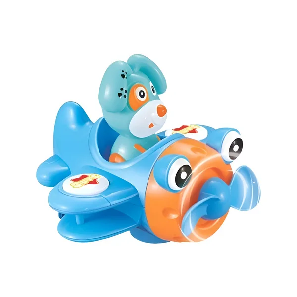 Animalitos En Avión A Fricción Expreso Polar Modelo 3393 Perro Bebés