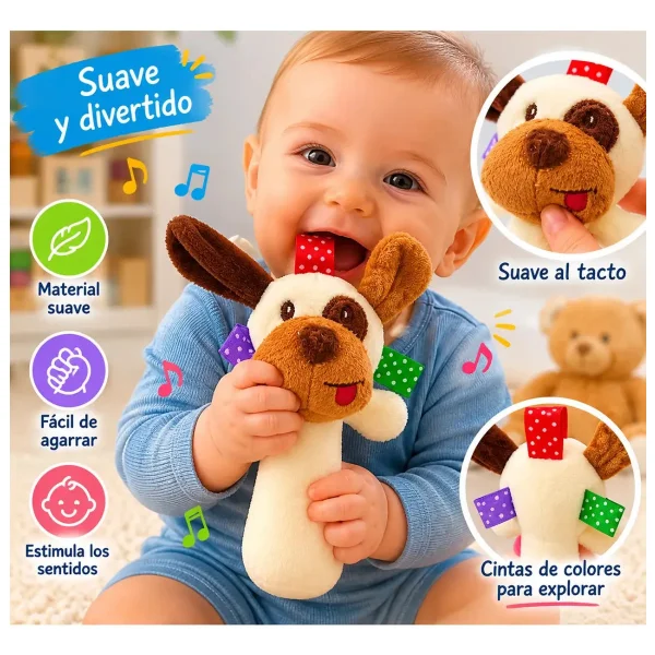 Juguetes Para Bebes Bundle Kit X3 Sonajeros 6 Meses 1 Año Multicolor