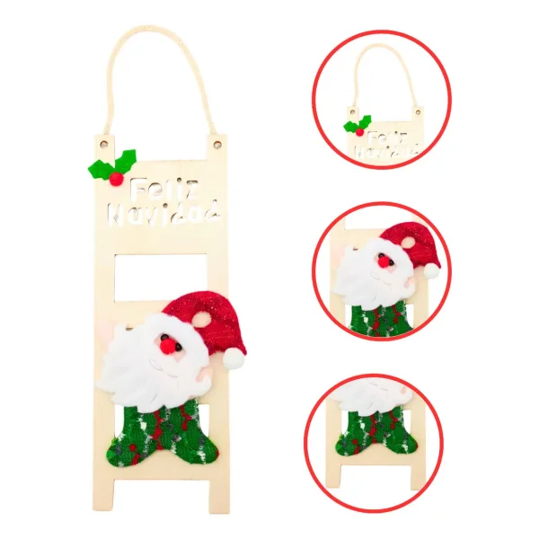 Papa Noel Colgante Adornos Decoracion Navideña