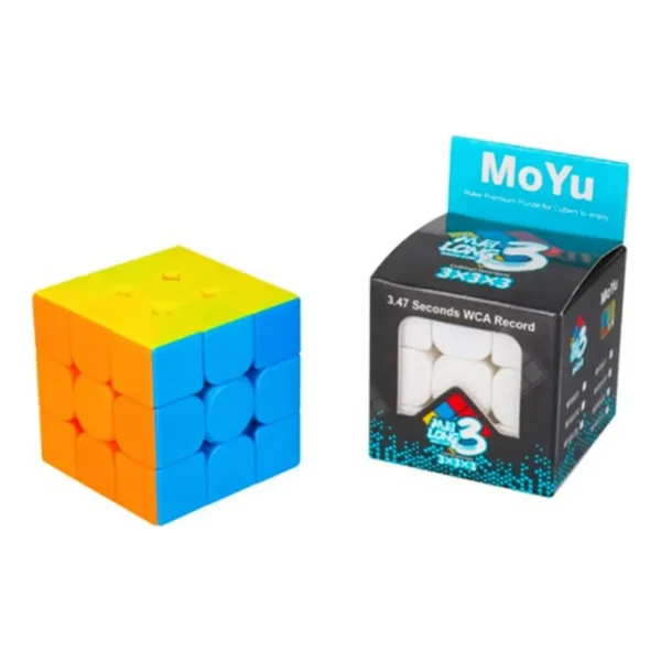 Cubo Magico Rompecabezas Profesional 3x3x3 Velocidad Rubik Estructura Amarillo