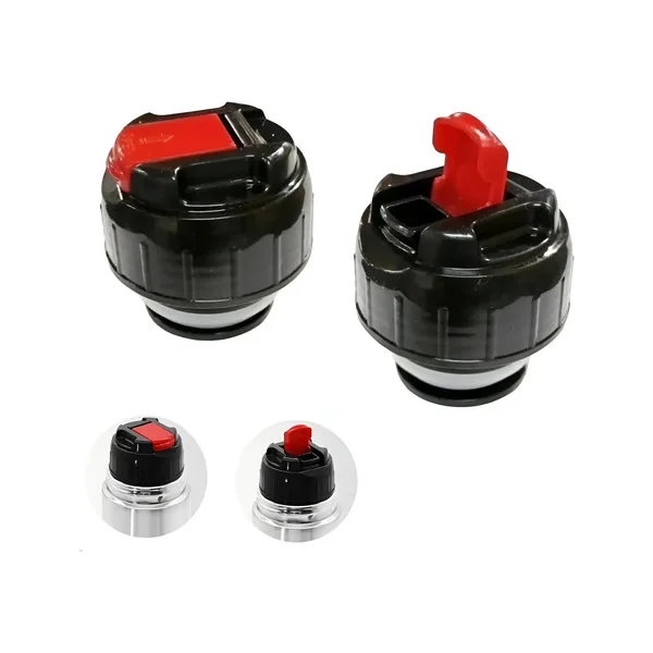 Tapa Para Termo Tapón Pico Cebador Repuesto Universal Acero Negro