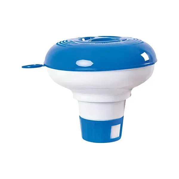 Boya Recipiente Para Pastilla De Cloro 50g Pileta Piscina Color Azul