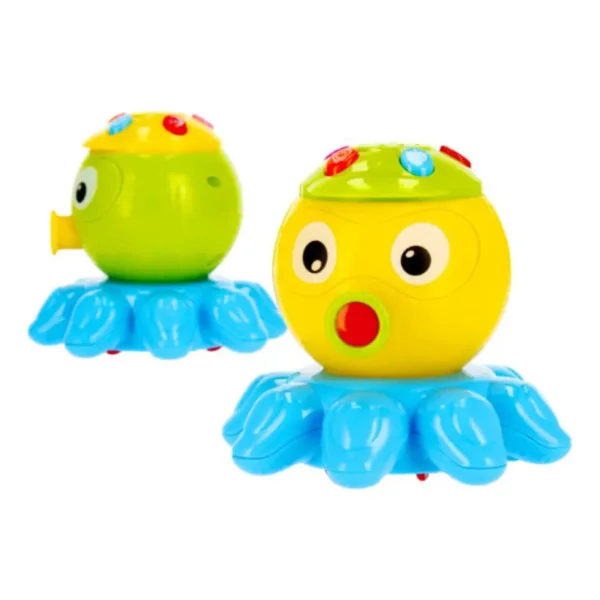 Proyector Pulpo Musical Luz Y Sonido Para Bebe