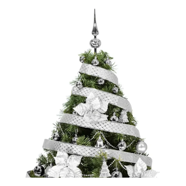  Arbol De Navidad Tronador Lujo 1,20mts Con Adornos Kit X30