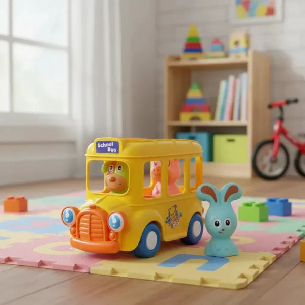 Auto Camion Bus Musical Luz Movimiento Didactico