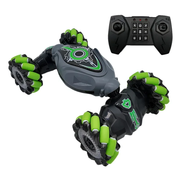 Auto Control Remoto Luces Led Vehículo Acrobático Giro 360°