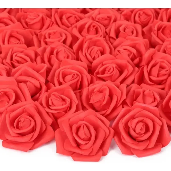 Mini Rosas Flores Artificiales Decoracion Pack X250