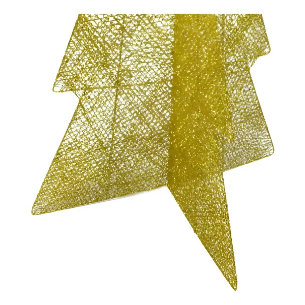 Arbol De Navidad Alambre Pino Para Decoración Navideño 90cm Dorado Pino De Alambre