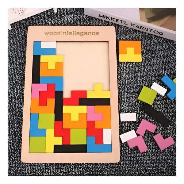 Rompecabezas Tetris Madera Infantil