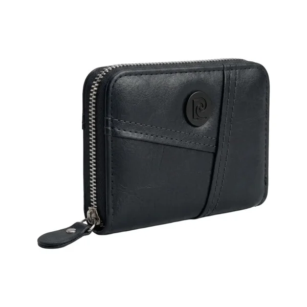 Billetera Tarjetero Pierre Cardin Cuero Pu Tarjetas Negro