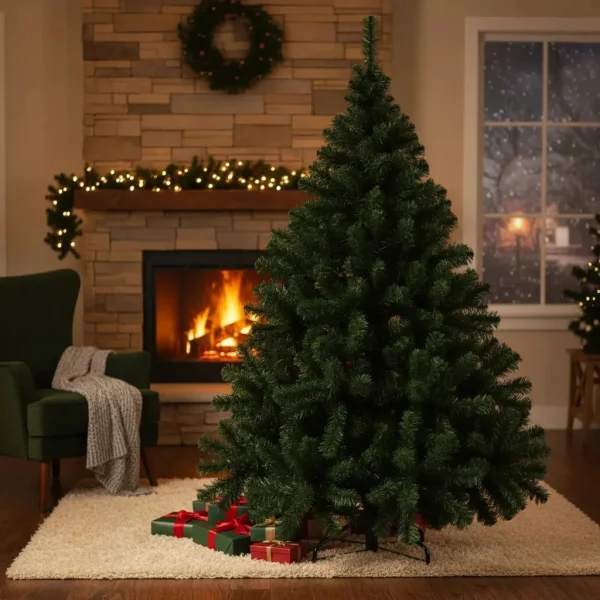 Arbol De Navidad Verde Montañes Deluxe 1,30mts