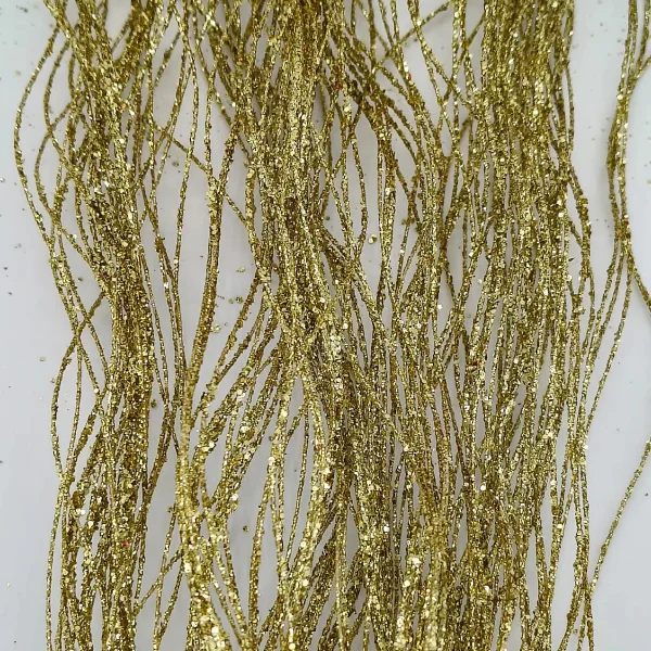 Adorno De Navidad Espiga Decoración Ramas Navideña Pack X5 Dorado Ramas Espiga