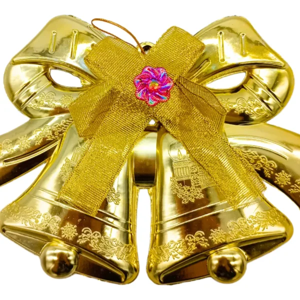 Campanas Navideñas 18cm Deco Navidad Adornos Para El Arbol